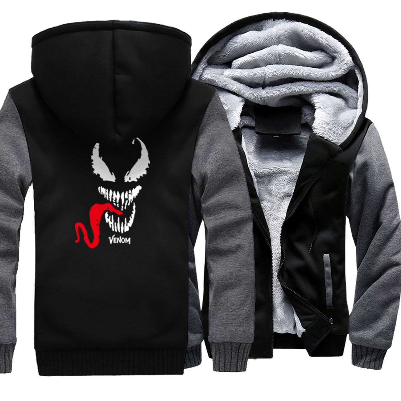 Veste Super Heros <br/>Polaire Venom - Streetwear Style