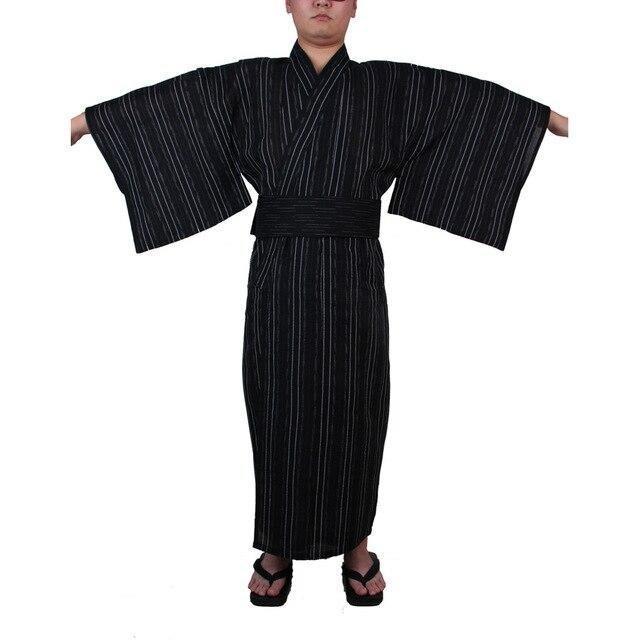 Yukata Homme Rayé