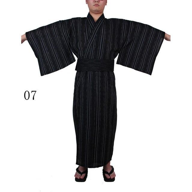 Yukata Kang-Kimono 49.50 euros- Sabots 29.90 Euros Yukata Homme Kimonojaponais couleur 7 M 