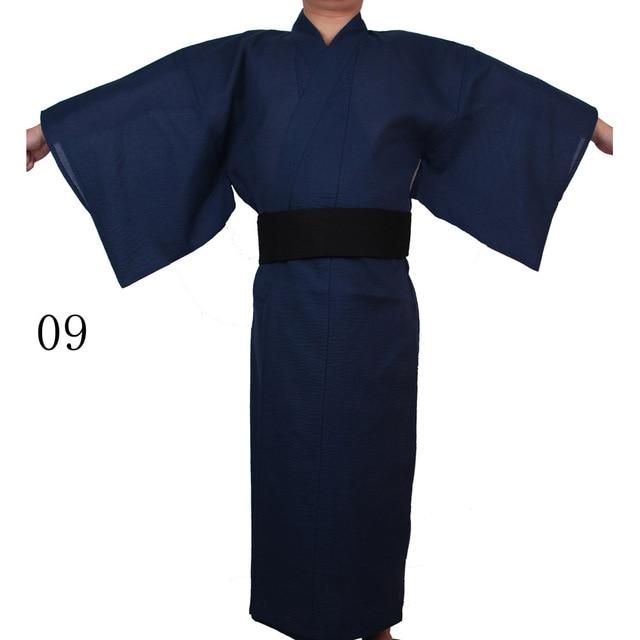 Yukata Kang-Kimono 49.50 euros- Sabots 29.90 Euros Yukata Homme Kimonojaponais couleur 9 M 