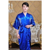 Yukata Leo Yukata Homme Kimonojaponais Bleu marine M 